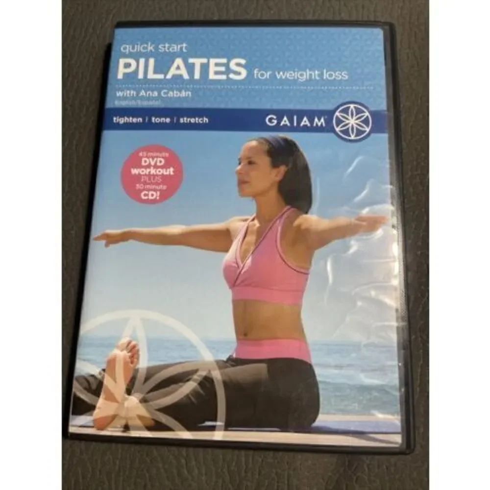 Quick Start Pilates for Weight Loss (DVD, 2005, 2-Disc Set, DVD+CD)